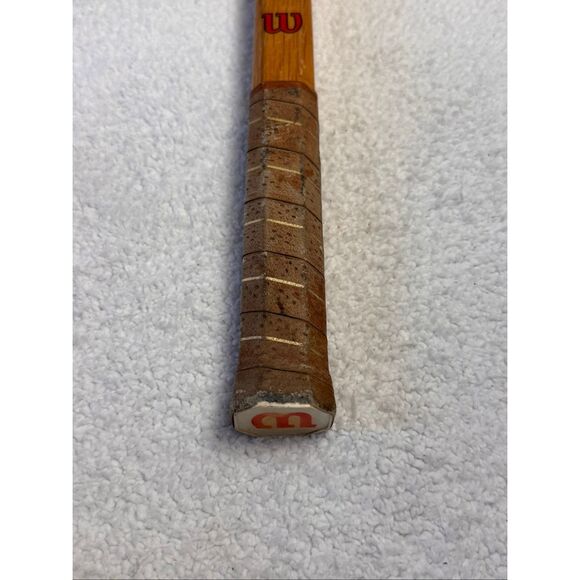 Vintage Wilson Ken Rosewall Champion Wood Wooden Tennis Racquet/Racket - Picture 5 of 15